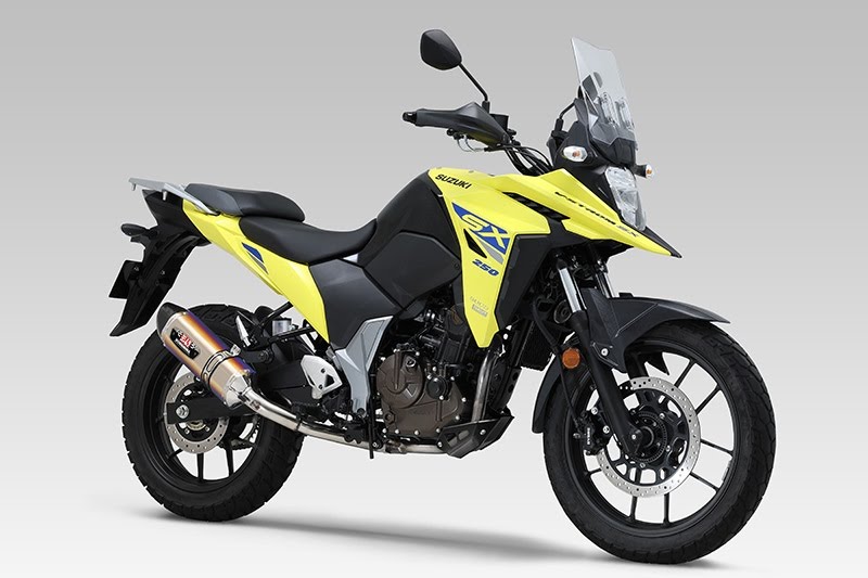 ヨシムラ Vストローム250SX R-77Sサイクロン カーボンエンド EXPORT