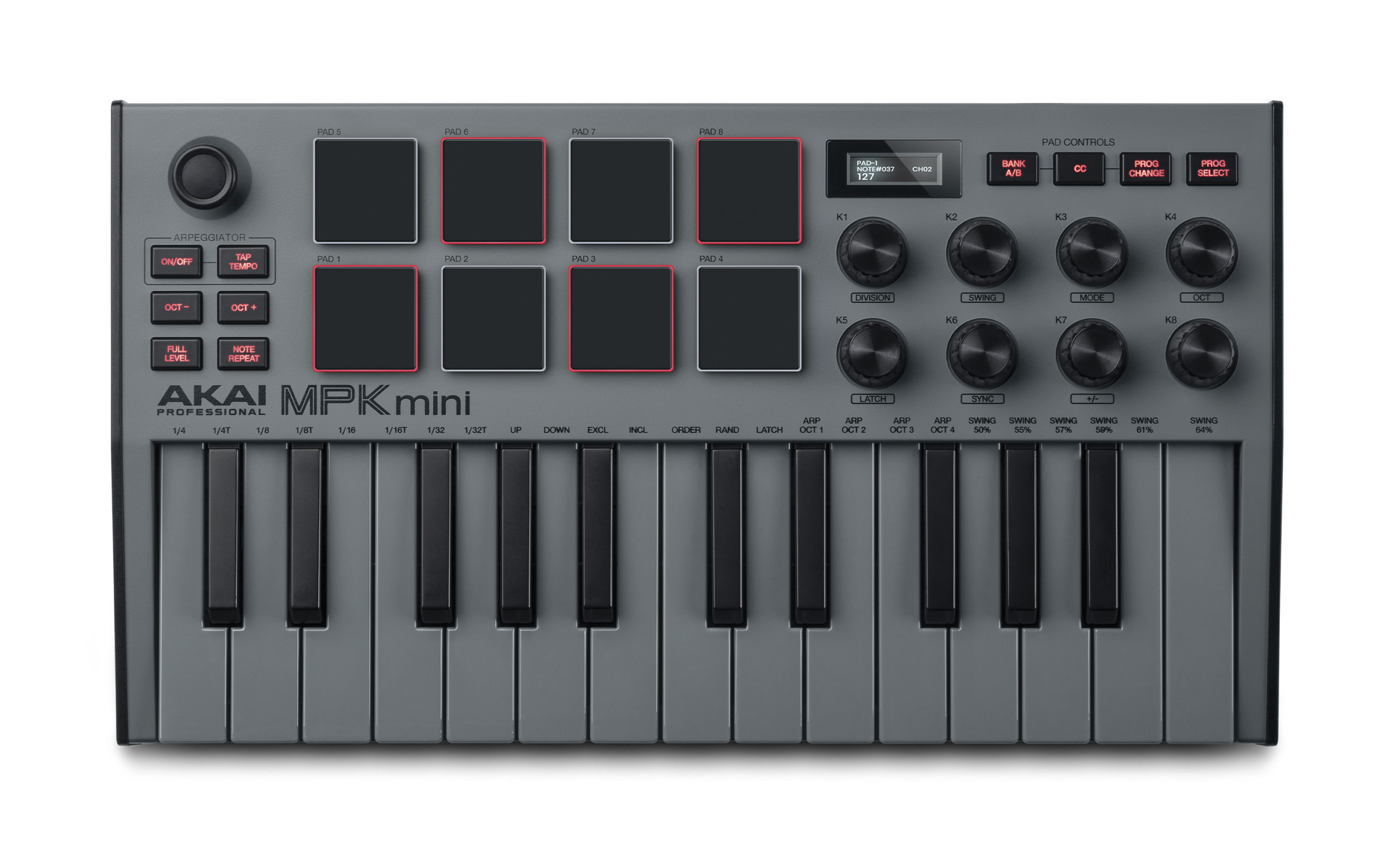 台数限定グレーカラー｜AKAI Professional、「MPK mini Special