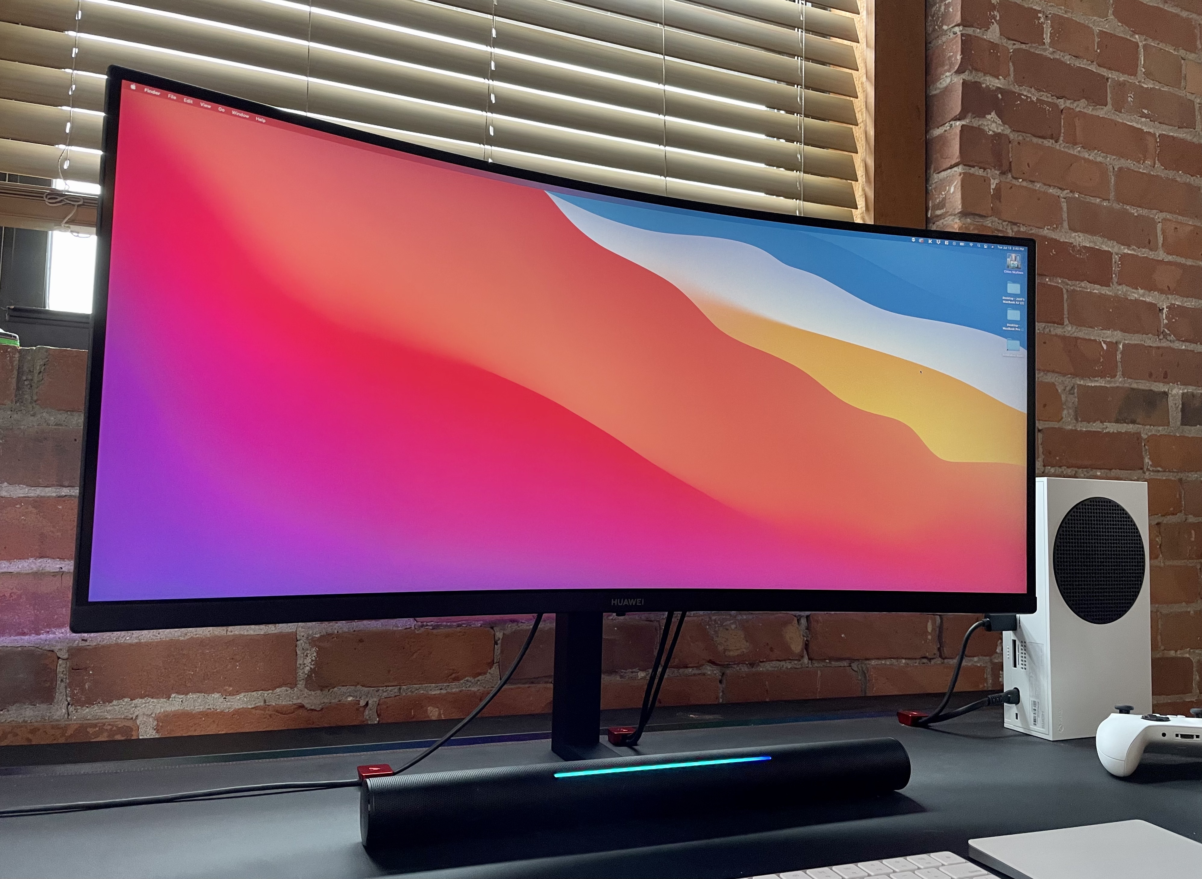 HUAWEI MateView GT 34インチウルトラワイドゲーミングモニター HUAWEI