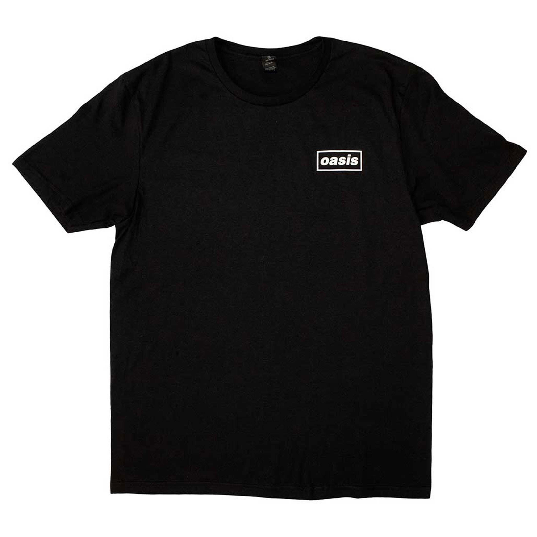 Official Oasis T Shirt Reunion Tour 25 Decca Logo Supersonic New