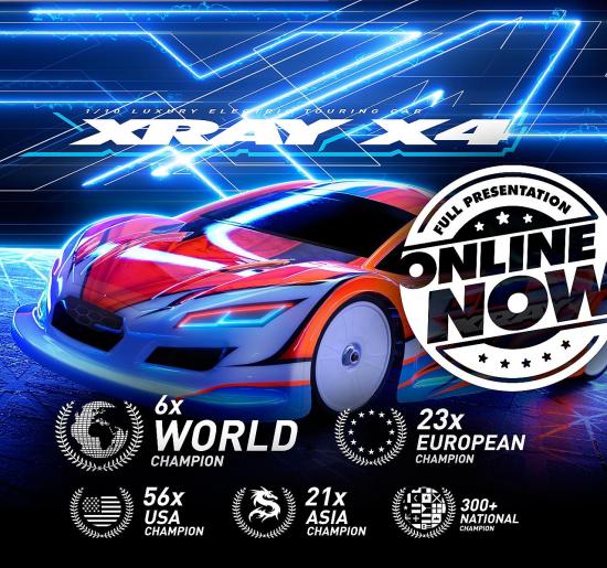 XRAY X4 2024 カーボン ボディ 新品タイヤ スペアパーツ XRay X4 2024