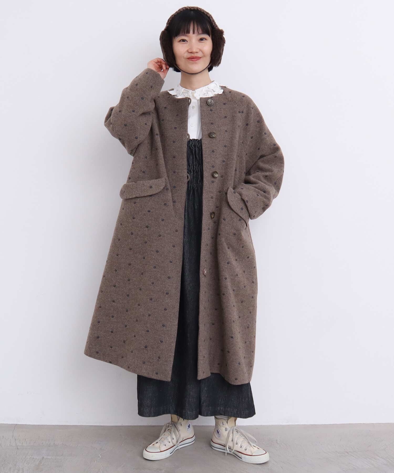 アトリエGG テディベアコート1ハーフrectangle】テディーベアコート(1