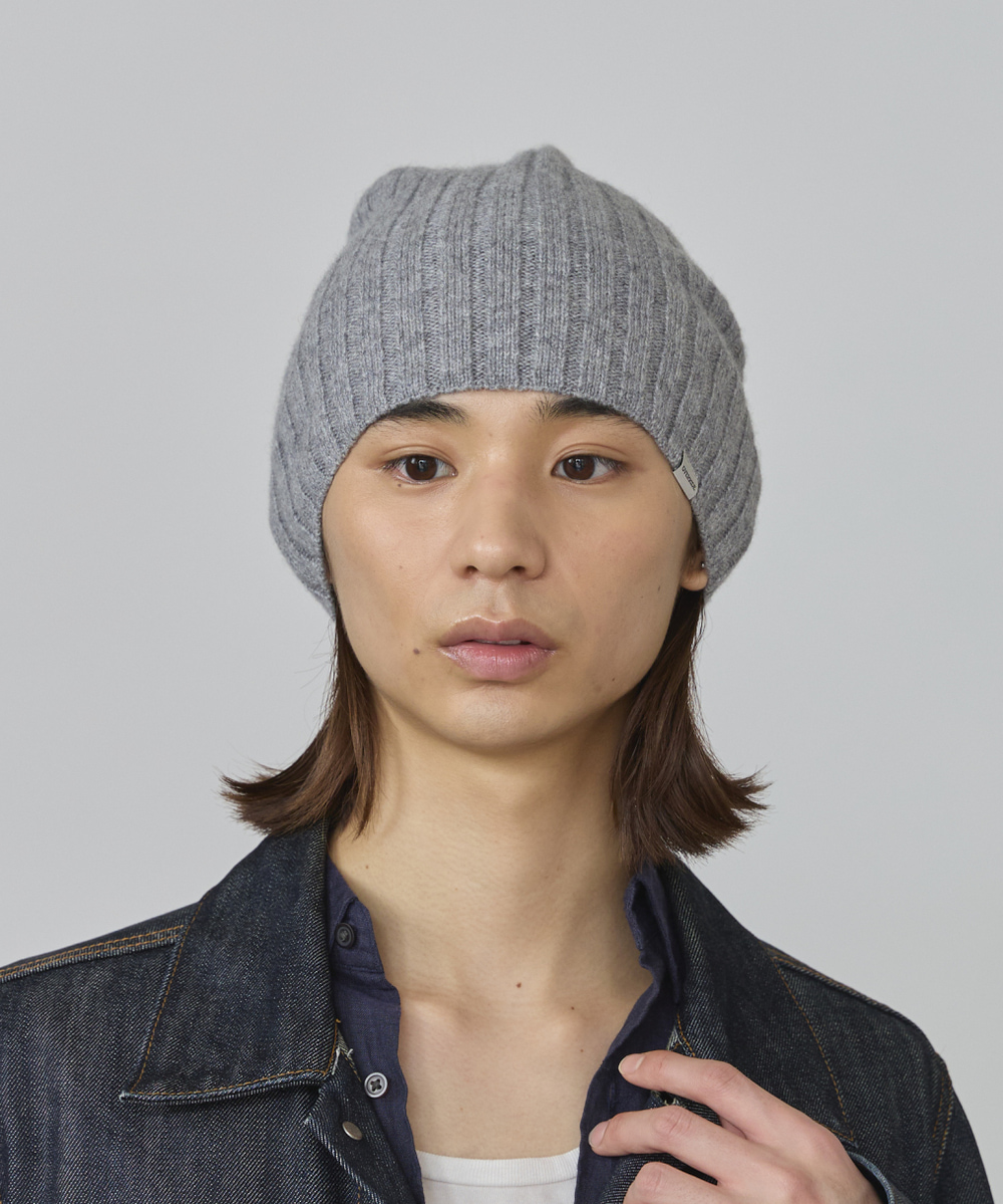etre tokyo カシミヤニットビーニー グレー 【公式通販】