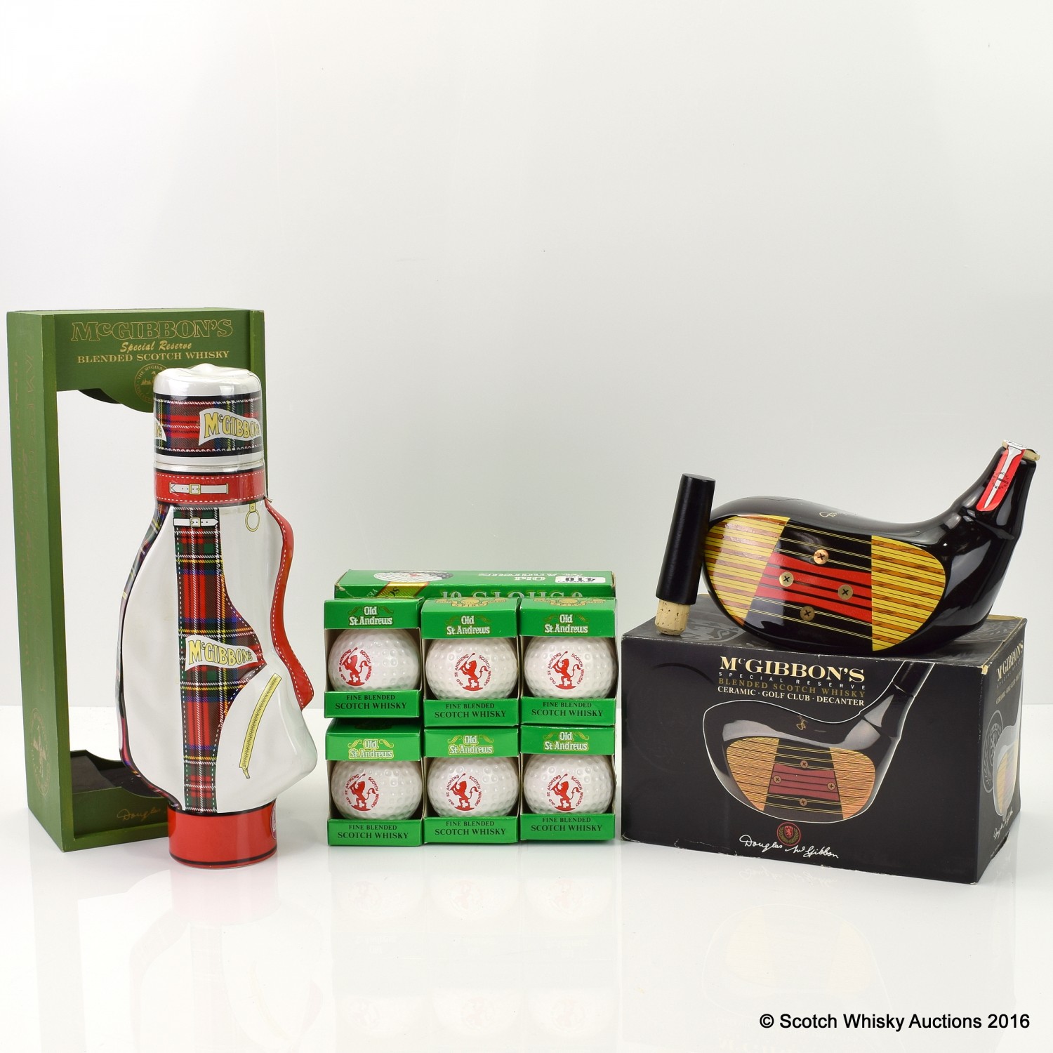 McGibbson's Special Reserve Golf Club Flagon