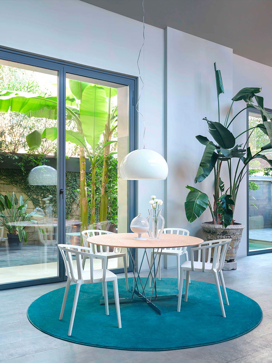 Kartell Chairs VENICE MAT (2 chairs) MAT WHITE | Kartell