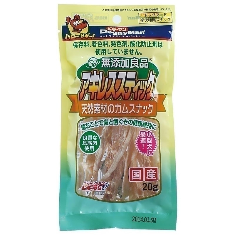無添加良品 アキレススティック 20g｜郵便局のネットショップ