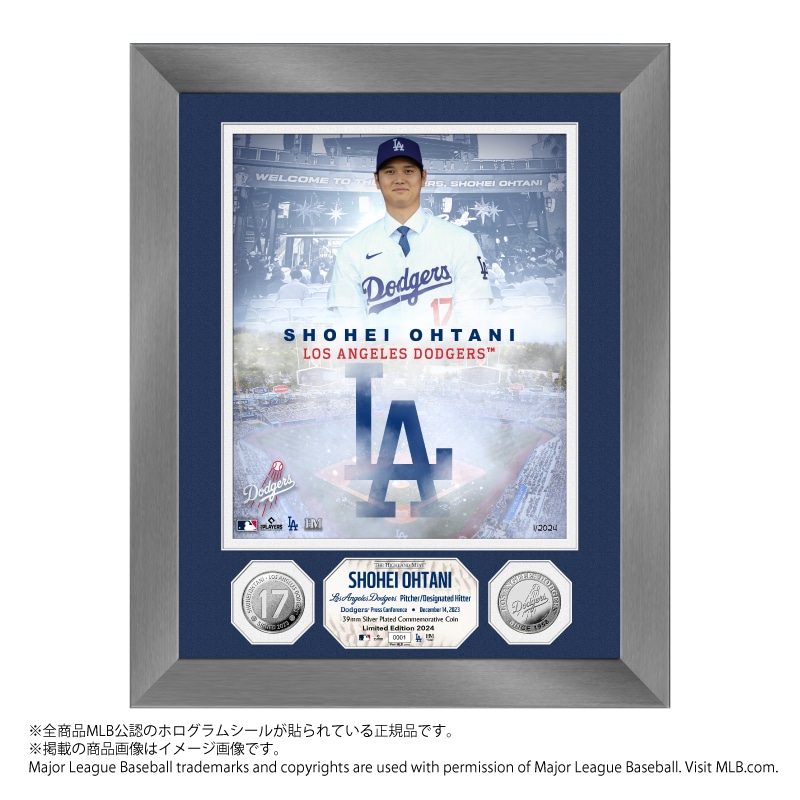 大谷翔平 2023 HR王獲得記念 ダブルコイン フォトミント エンゼルス