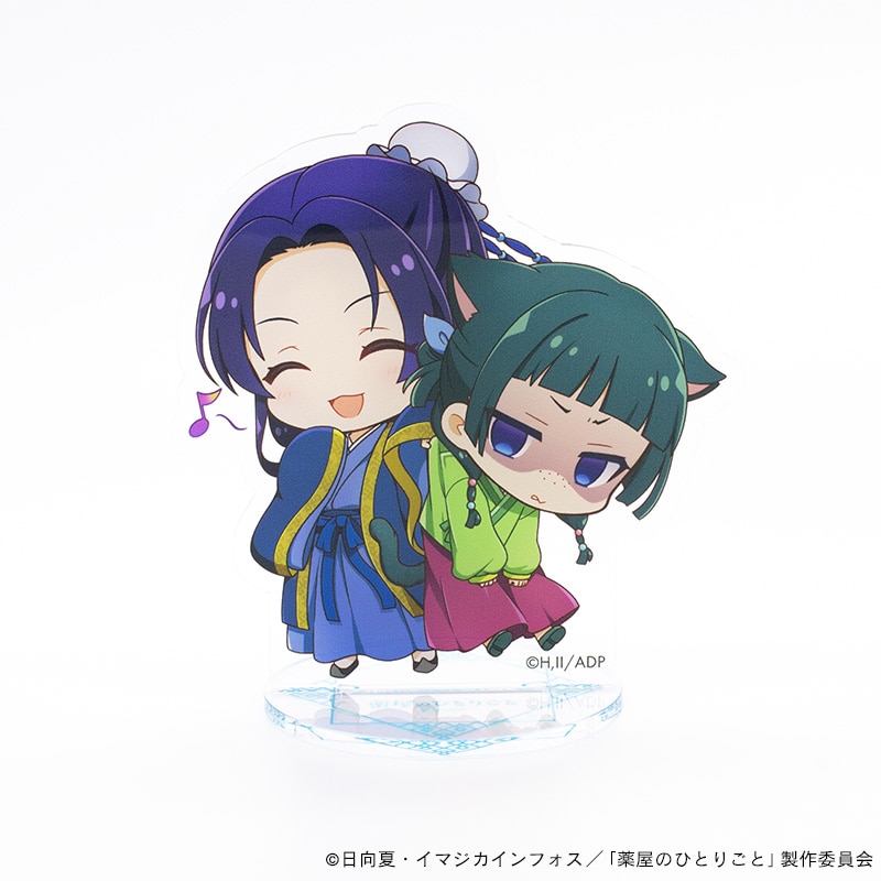 薬屋のひとりごと アクリルスタンド 缶バッジ セット 壬氏 猫猫 薬屋の