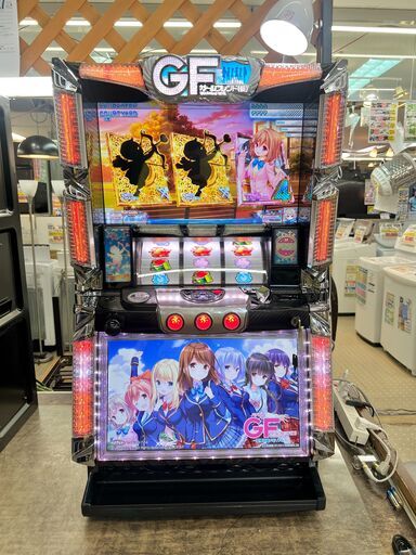 パチスロ ガールフレンド（仮） 聖櫻学園メモリアル スロット実機②