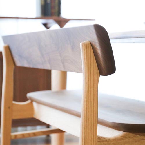 飛騨家具 ibata interior イバタインテリア Sign サイン 背付ベンチ