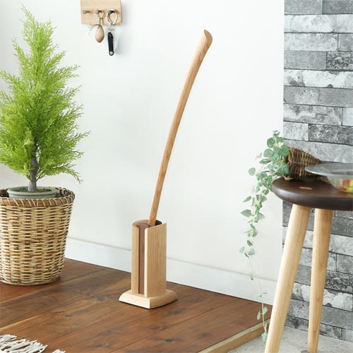 飛騨家具 kijiya 家具工房雉子舎 靴べらセット 国産クラフト 木製