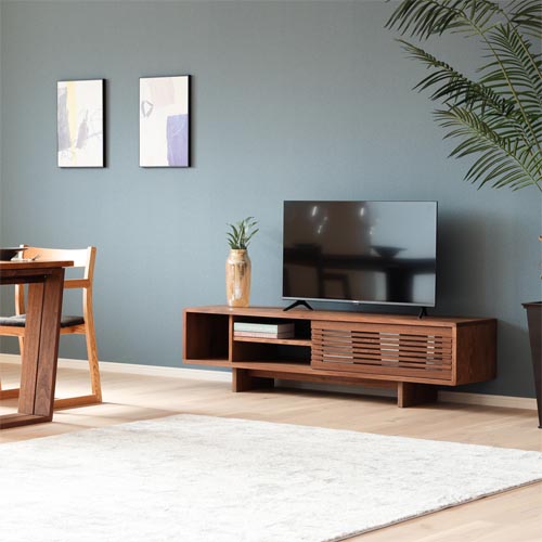 MUKU工房 ナラ材 テレビボード MUKU工房ナラ材テレビボード