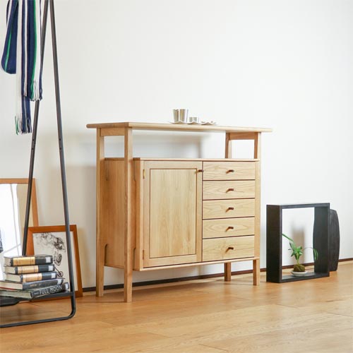 木製キャビネット 3引き出し Hanbjerg Møbelfabrik デンマーク