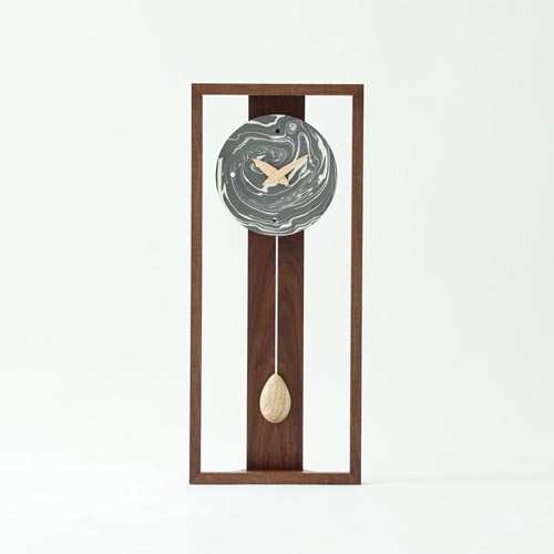 英国 手描き風景半球アンティーク ドーム型壁掛け木製細密画 英国