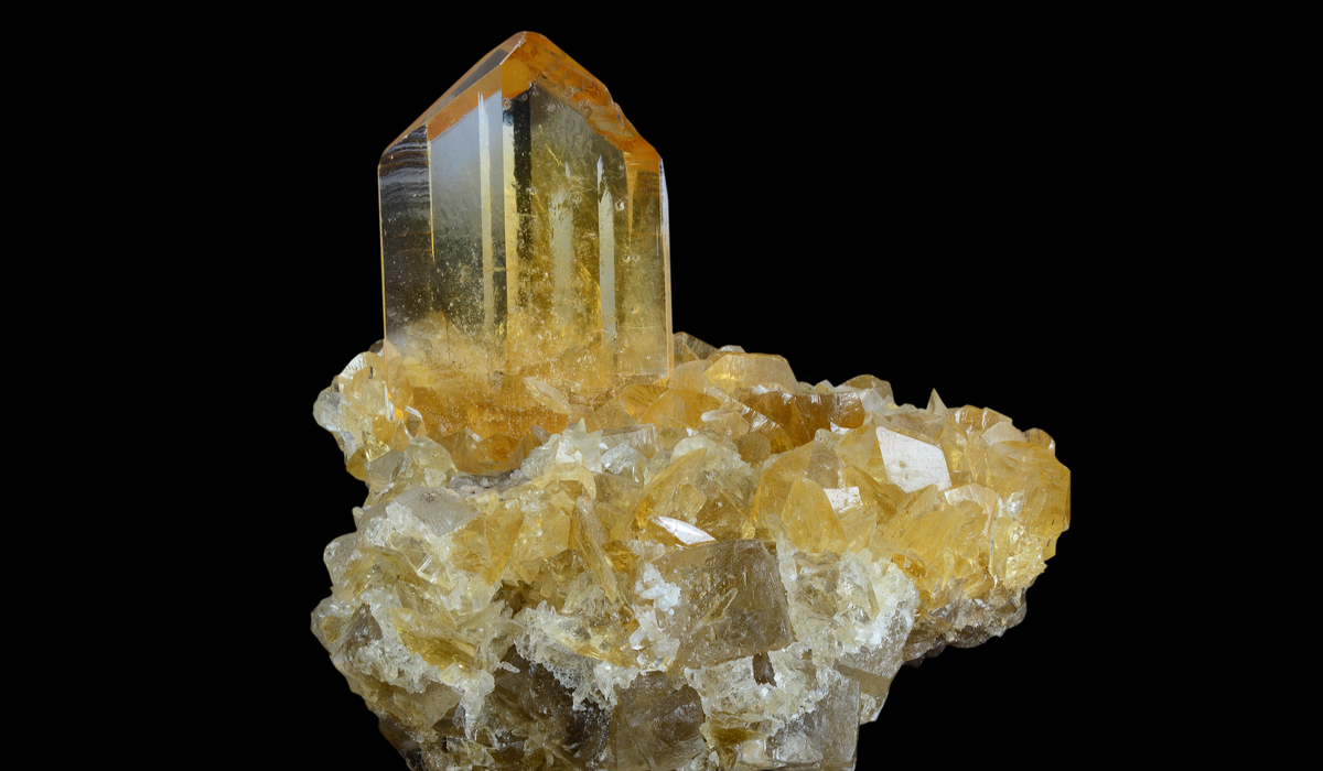 40gジプサム世界に一つだけの結晶野郎ジプサム鉱物標本美品