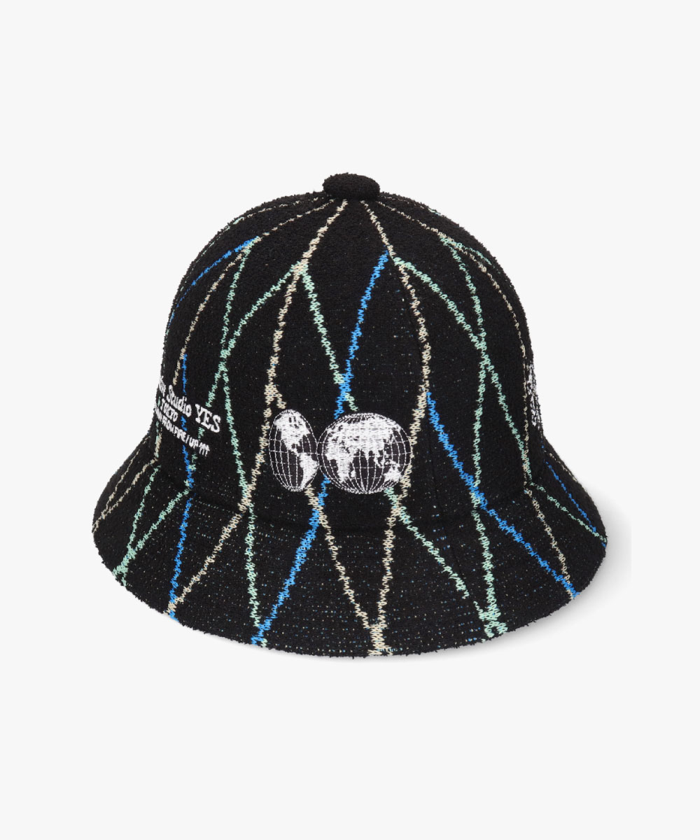 RYOHEI KANEDA×KANGOL Plaid Bermuda Casual | S(06) BLACK (01