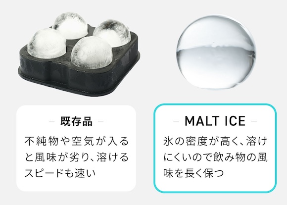 新品未開封】MALT ICE モルトアイス 丸氷製氷器 保管バッグ付き ハイ