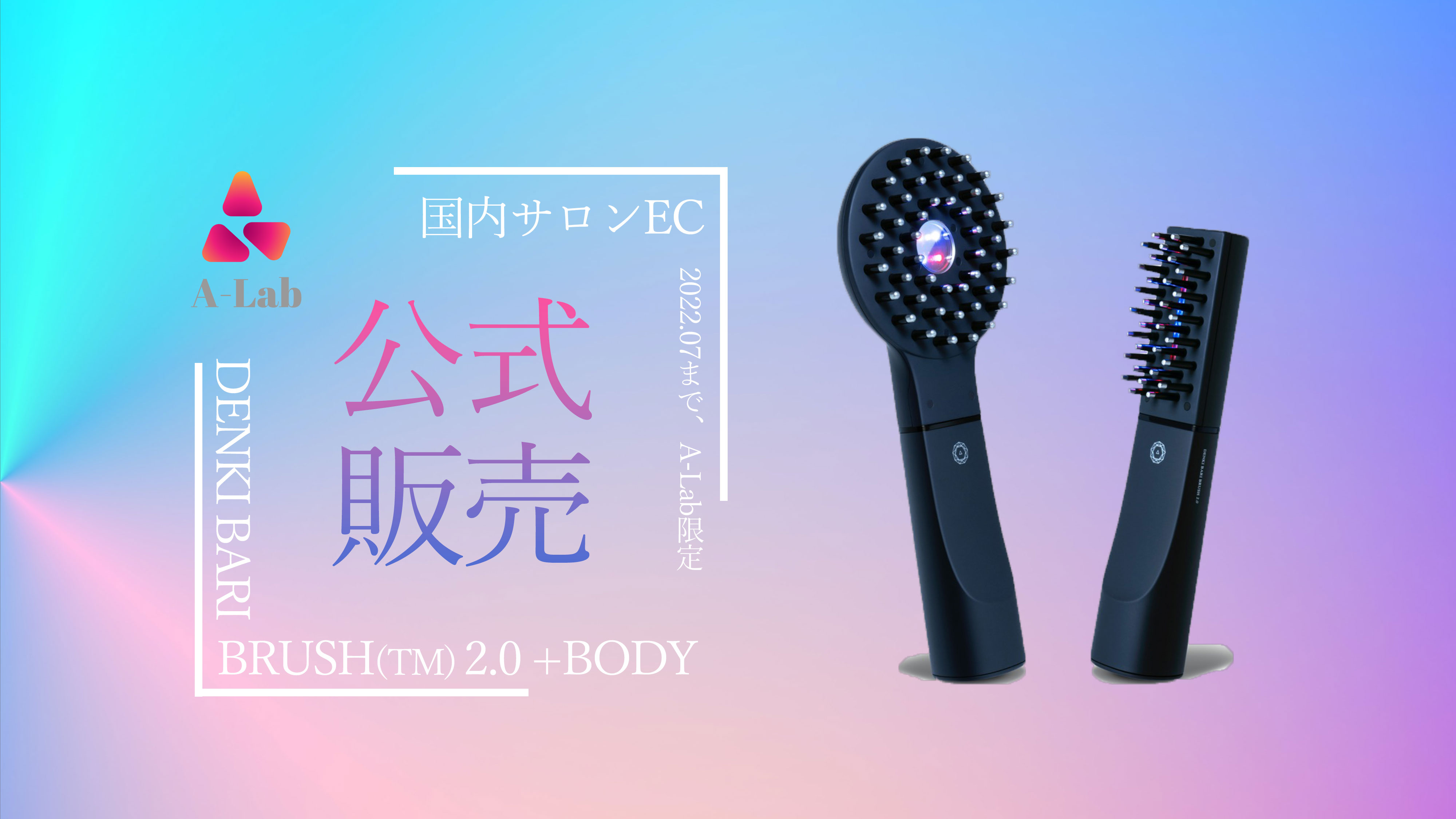 デンキバリブラシ®︎ 2.0 + ボディ｜DENKI BARI BRUSH TM 2.0+body