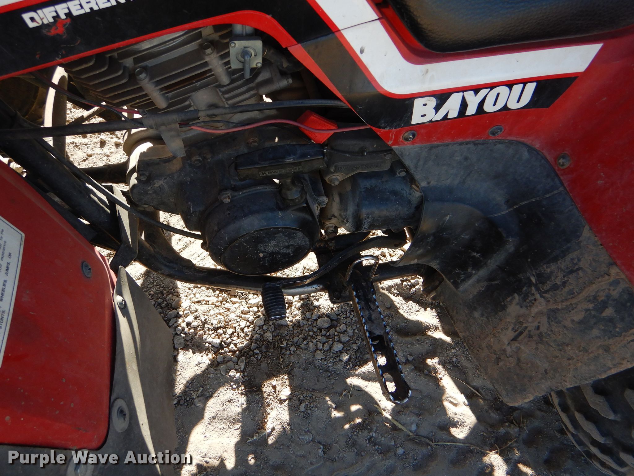 1989 Kawasaki Bayou ATV in Grinnell, KS | Item GX9757 sold