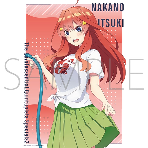 五等分の花嫁＊ クリアポスター／中野五月: キャラグッズ｜ムービック