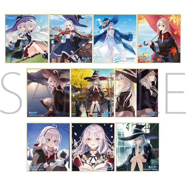 魔女の旅々 ミニ色紙コレクション: キャラグッズ｜ムービック（movic）