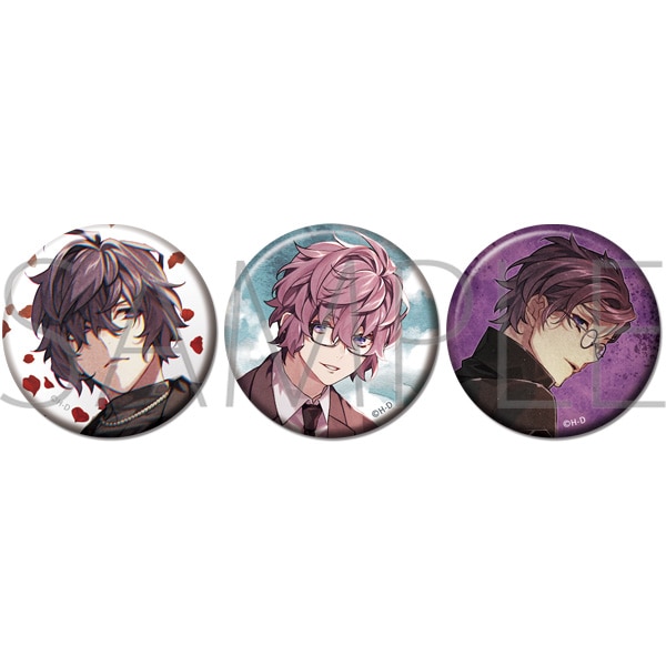 終天教団 びっく宝島 特典 非売品 缶バッジ 5個セット×3 びっく宝島