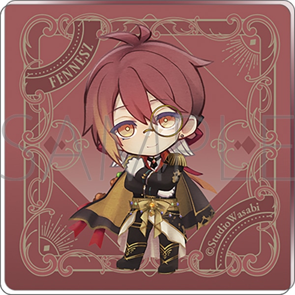 悪魔執事と黒い猫 アクリルバッジ／3rd Anniversary フェネス: キャラ