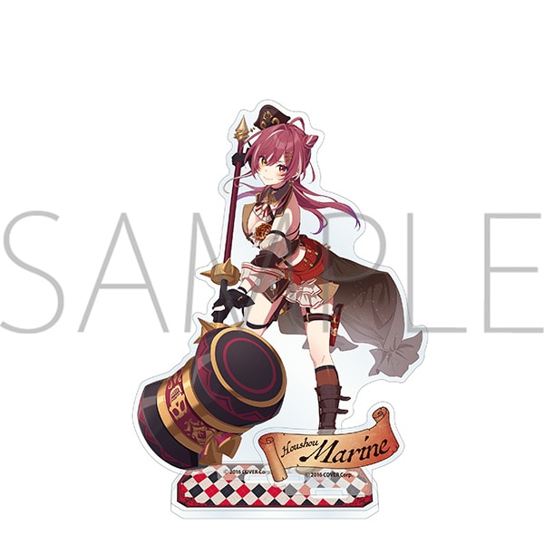 ホロライブ 宝鐘マリン シンガポール 韓国 限定 コラボカフェ グッズ