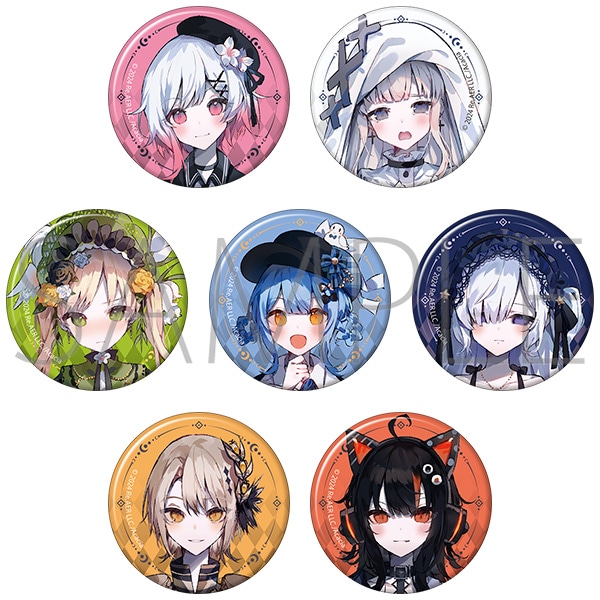 10個セット】魔法少女ノ魔女裁判缶バッジ二階堂ヒロまのさば