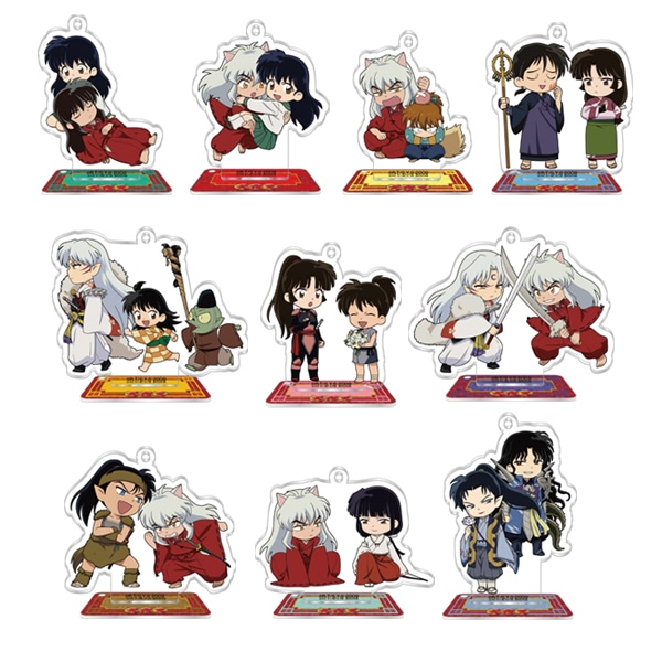 希少】犬夜叉 海外限定 アクリルキーホルダー&缶バッジセット＋特典