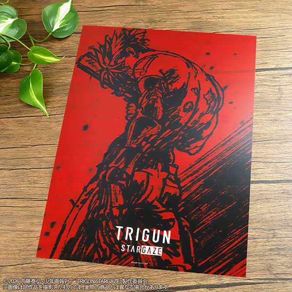 TRIGUN B2 ポスター（ヴァッシュ）新品未開封 TRIGUN B2 ポスター