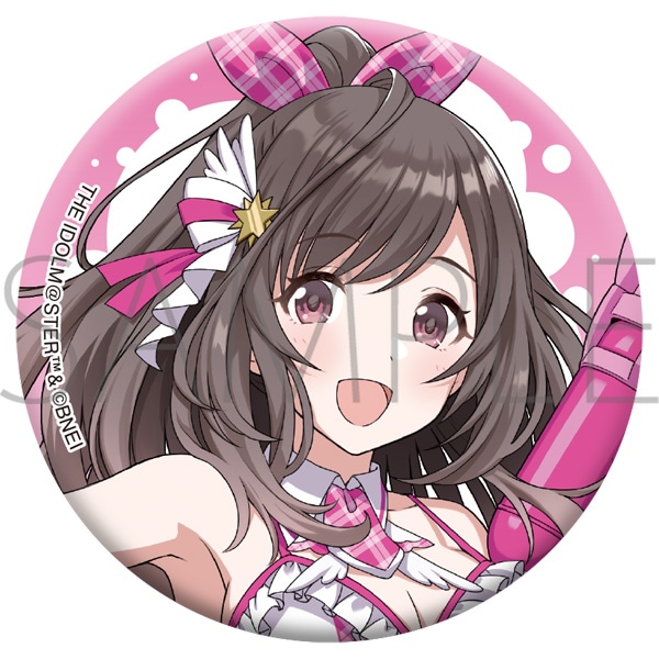 シャニマス カードフォリオ パシャっとチャレンジ 缶バッジ 月岡恋鐘
