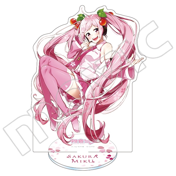 初音ミクシリーズ アクリルスタンド 桜木蓮 桜ミク: キャラグッズ