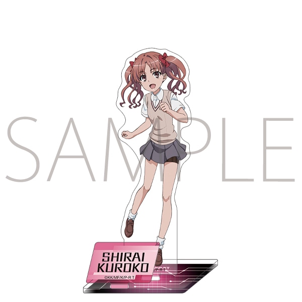 とある科学の超電磁砲T 大覇星祭 アクリルスタンド 白井黒子【受注生産