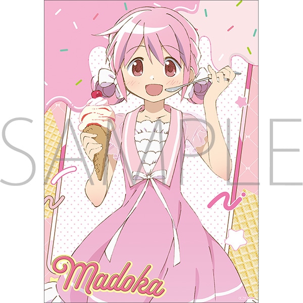 即購入可】オンキョー まどかマギカ クリアポスター 即購入可