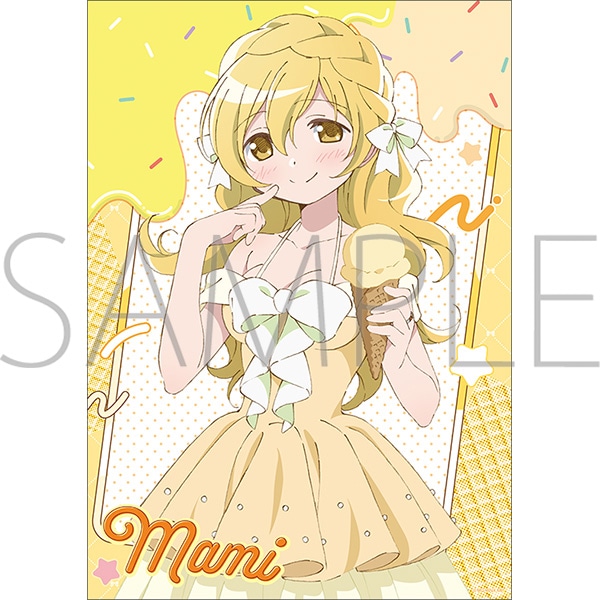 魔法少女まどか☆マギカ クリアポスター／巴マミ(ice cream PARTY