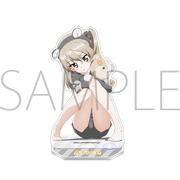 ガールズ＆パンツァー 抽選会 当選品 特大アクリルフィギュア 島田千代