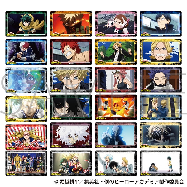 僕のヒーローアカデミア メモリアルクリアカードコレクション: キャラ