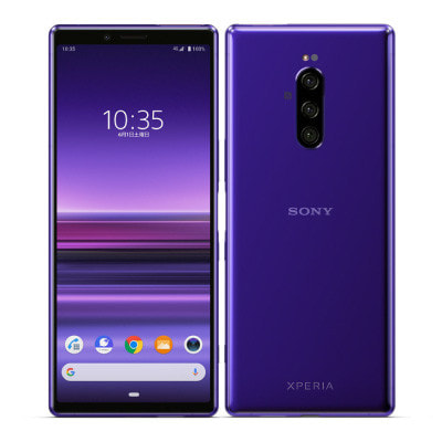 SIMロック解除済】SoftBank Xperia1 802SO パープル|中古