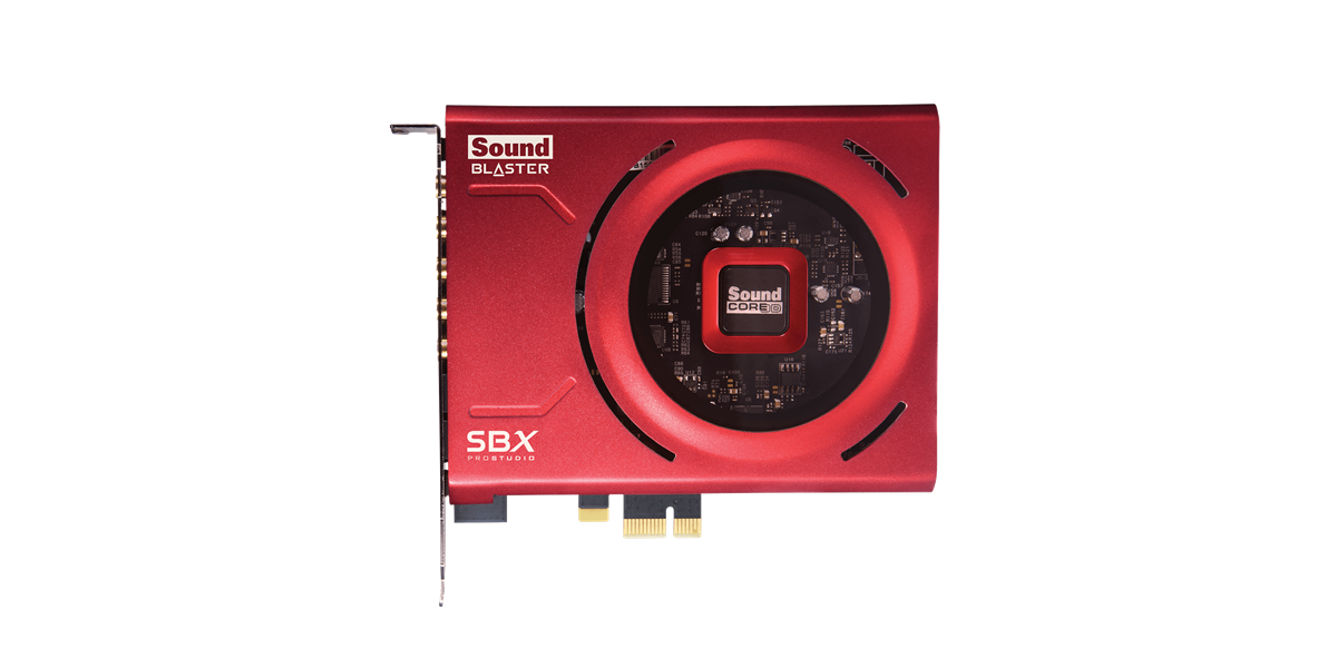 Sound Blaster Z SE High-performance PCI-e Gaming and Entertainment