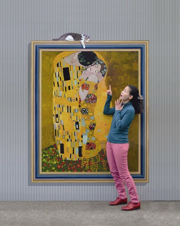 絵画『トリック・アート』ヘイ平山画