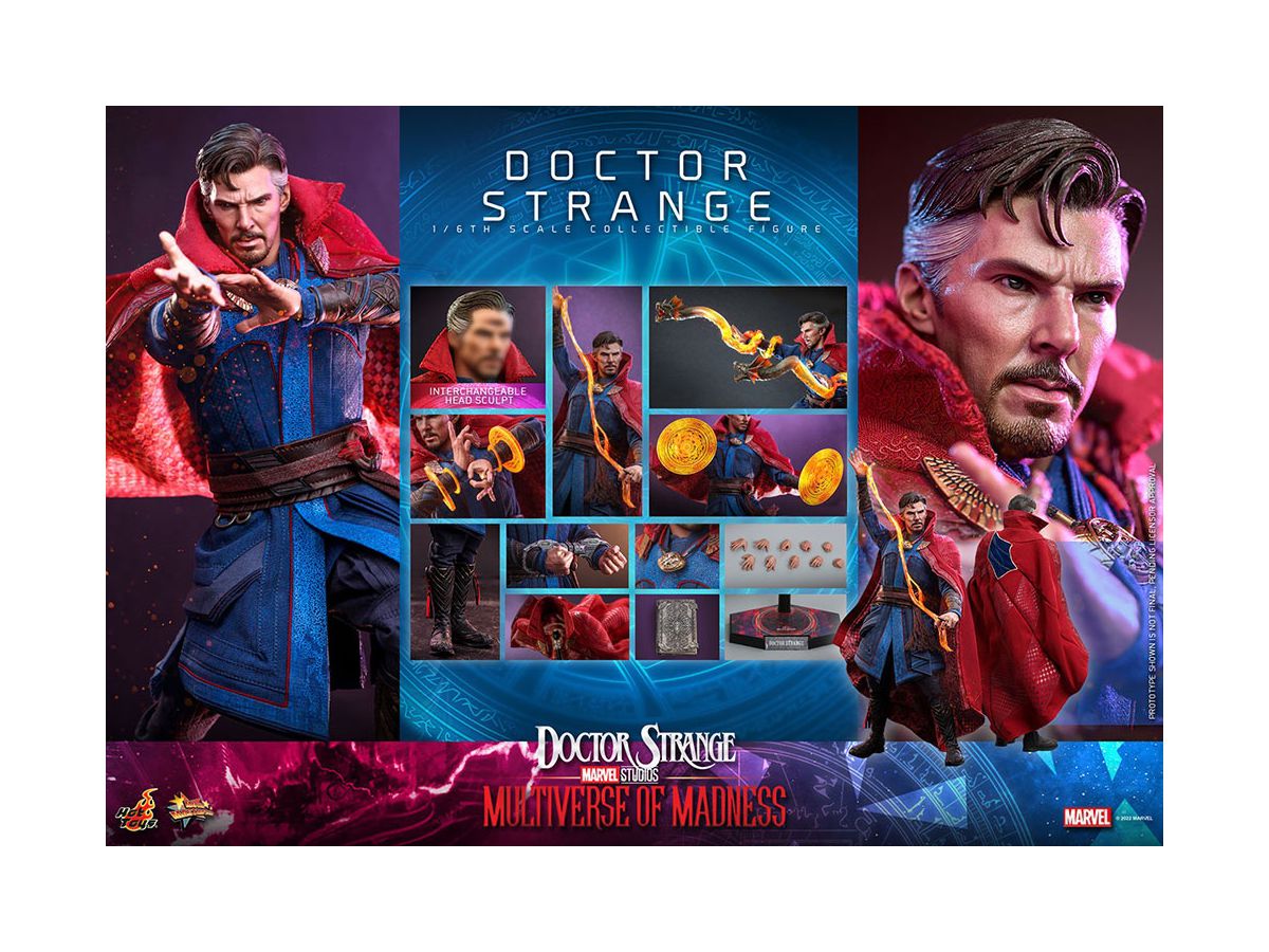 HOT TOYS ホットトイズ ドクター・ストレンジ スパイダーマン：ノー