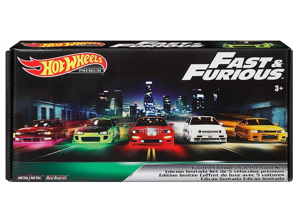 ホットウィール プレミアム ワイルドスピード バンドル 5台セット