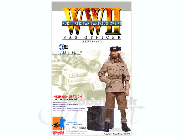 WWII 1943 SAS Lieutenant フィギュア 1/6 ミリタリーフィギュア