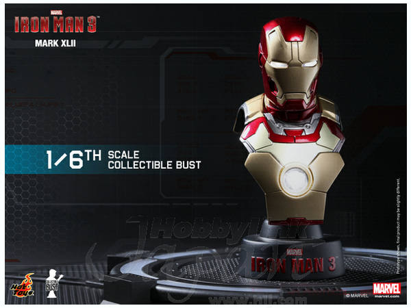 アイアンマン3 デラックスセット 8体 ホットトイズバストフィギュア