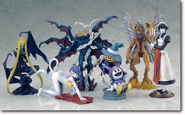 中古】女神転生 ワンフィギュア 悪魔召喚録第一集～第六集（外箱無