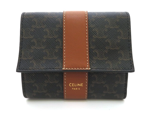 CELINE セリーヌ 三つ折り財布 スモール トリフォールドウォレット