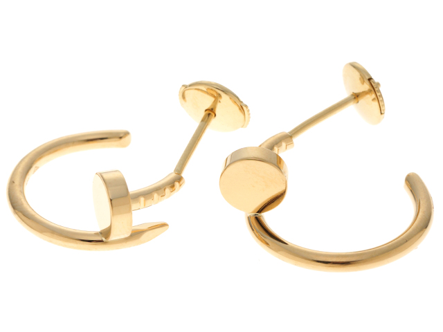 Cartier カルティエ ジュストアンクルピアス K18イエローゴールド