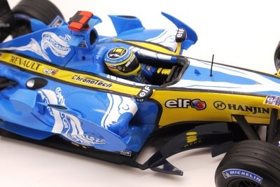 ミニカー Hot WHeels RENAULT F1 2006 1/18 2007 Hot Wheels Renault