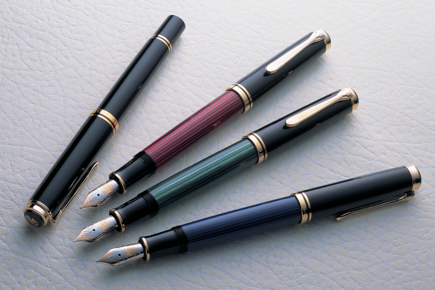 Pelikan ペリカン スーベレーン M300 緑縞 EF PELIKAN ペリカン M300